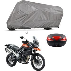 Triumph Tiger 800 Xc Arka Çanta Uyumlu Motosiklet Brandası Motor Brandası