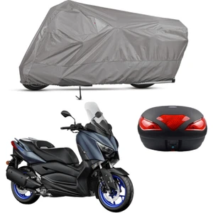 Yamaha X-Max 250 Abs Arka Çanta Uyumlu Motosiklet Brandası Motor Brandası
