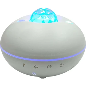 Wifi Galaxy Projektör Işık Uygulama Kontrol Lambası Ambiyans Oyun Odaları Parti Dekor Beyaz (Yurt Dışından)