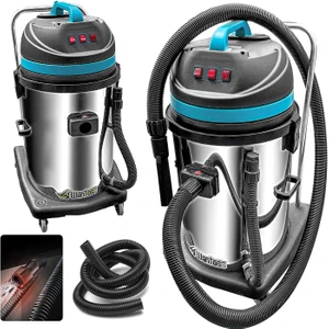 3 Motor'lu Islak Kuru Sanayi Tipi Süpürge Makinası 4200 Watt
