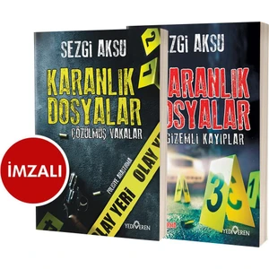 Imzalı Karanlık Dosyalar Seti 2 Kitap Takım - Sezgi Aksu