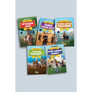 Tarihte Iz Bırakanlar Seti-1 5 Kitap Takım 7-9 Yaş - Eda Bayrak