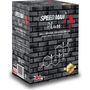 Speed Man Plus Ballı Bitkisel Karışımlı Macun