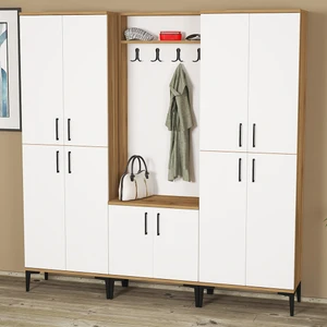 Kalender Dekor Rose-1-4-4 Portmanto Vestiyer Ayakkabılık RS02