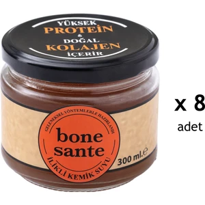 Bone Sante 300ML Ilikli Kemik Suyu X8