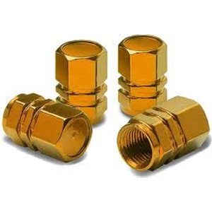 Alüminyum Altıgen Sibop Kapağı Gold Altın Sarı