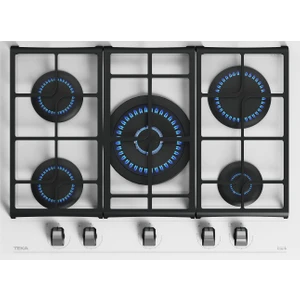 - Gzc 75330 Xbn Wh - Ankastre Exactflame Teknolojili Kristal Wok Gözlü Cam Gazlı Ocak - Döküm Izgara - Beyaz - 70 cm - 112570176