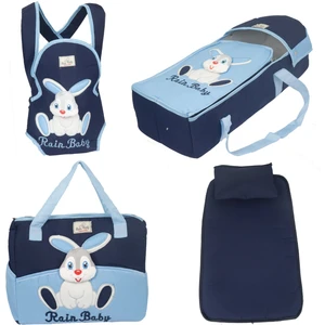 Minik Life Bebek Bakım Çantası&portbebe&kanguru ve Alt Açma 4 Lü Set