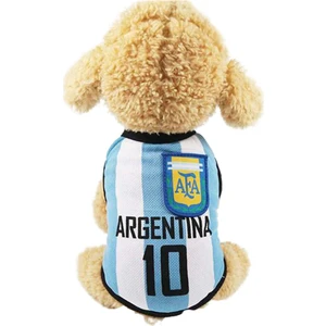 Evcil Hayvalar Için Futbol Forması - Mavi (Yurt Dışından)