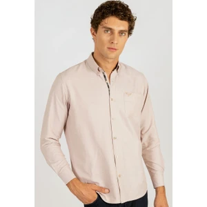 Klasik Fit Rahat Kesim Poplin Oxford Erkek Gömlek