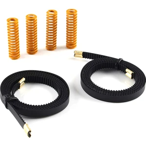 Açık Döngü Triger Kayışı Kauçuk Gt2 x Ekseni 765X6MM Y Ekseni 720X6MM Kayışlı 4 Adet Sıcak Yatak Yaylı Creality Ender 3 (Yurt Dışından)