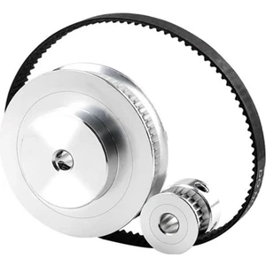 Gt2 Triger Kayışı Kasnağı 60 Diş 20 Diş 5mm Azaltma 1:3 Kayış Genişliği 3D Yazıcı Aksesuarları Için 6mm (Yurt Dışından)