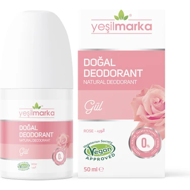 Yeşilmarka Doğal Deodorant – Gül