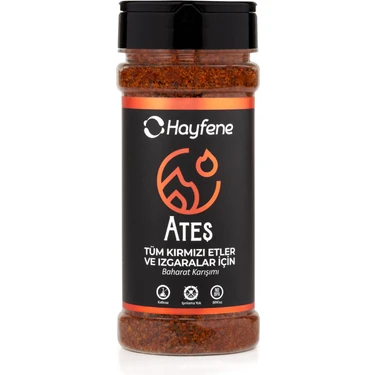 Hayfene Ateş Baharatı Karışık Çeşni 100 g - Türkiye Menşeli, Yüksek Lezzetli Gurme