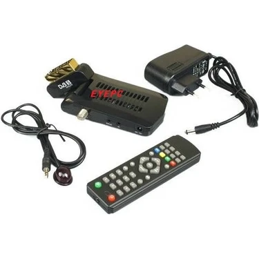 Ncpline Scart Girişli Tüplü Tv Uyumlu Mini Uydu Alıcısı Kanalları Hazır