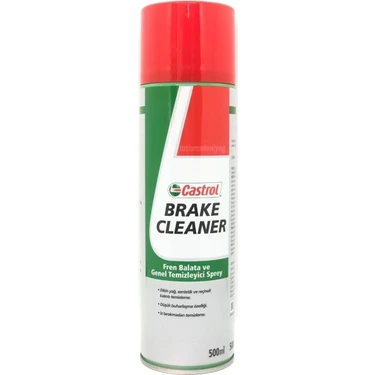 Castrol Brake Cleaner Fren Balata Ve Genel Temizleme Spreyi 500