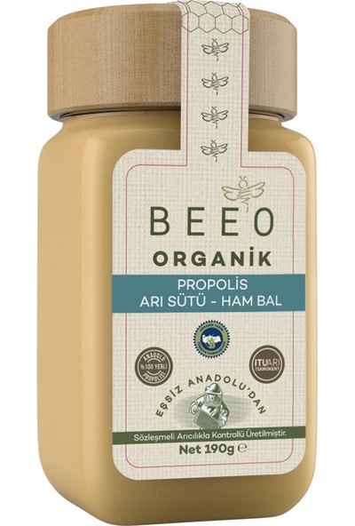 Bee'o Organik Propolis Arı Sütü Ham Bal