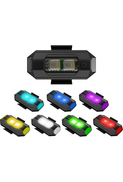 Btl Otomotiv Uçak Kanadı Çakarlı Rgb LED (Uçak Kanadı Çakarı Led)