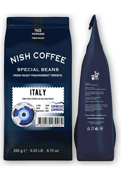 Nish Kahve Espresso Italy Kahve 250 gr