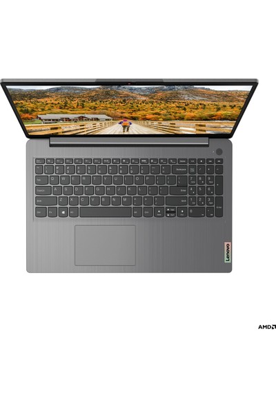 Lenovo IdeaPad 3 AMD Ryzen 7 5700U 8GB 512GB SSD Freedos 15.6" FHD Taşınabilir Bilgisayar 82KU00VNTX