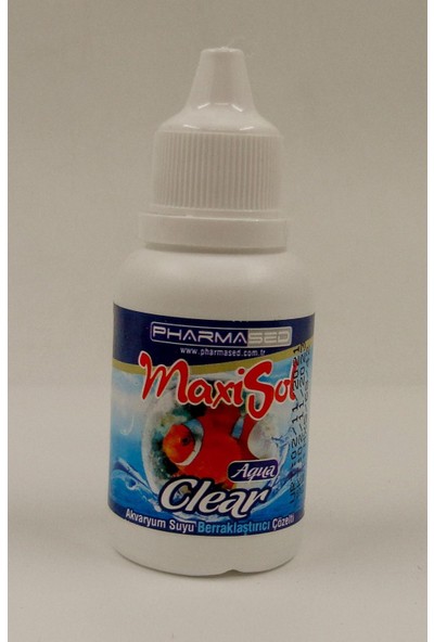 Maxisol Clear Akvaryum Suyu Berraklaştırıcı 50 ml