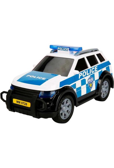 Sunman Teamsterz Sesli ve Işıklı Polis Arabası 27 cm