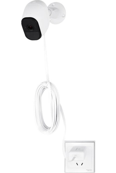 Weatherproof Outdoor Quick Charge 3.0 Power Adapter Compatible (White)