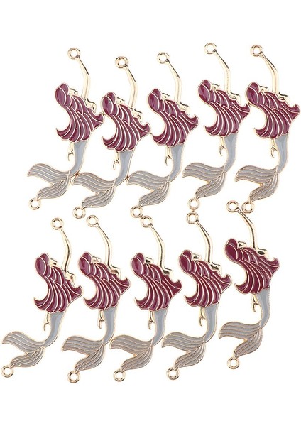 10PCS Ocean Sealife Deniz Kızı Boncuklu Altlar 46X16MM (Yurt Dışından) fiyatları