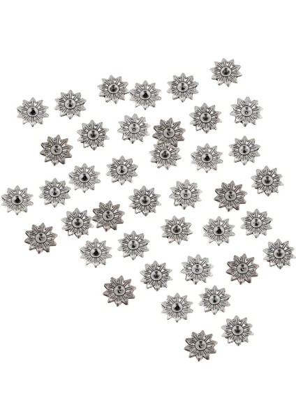 50 Adet Çiçek Gevşek Aralayıcı Metal Boncuk (Yurt Dışından) modelleri