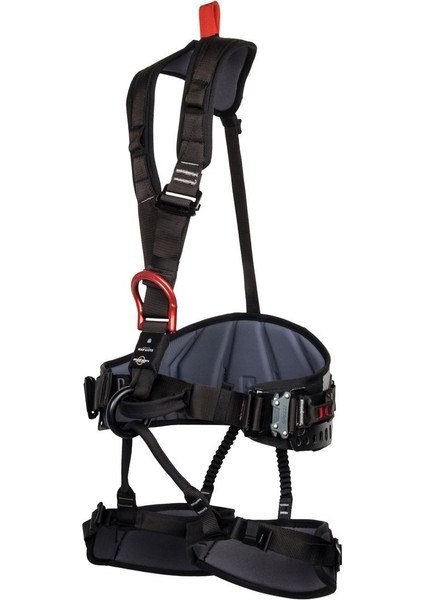 Roof Master Full Body Harness Endüstriyel Black-Red