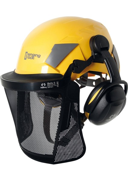 Flash Industry Helmet High-Visibility Yellow