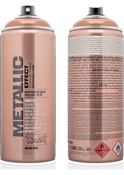 Effect Metallic Sprey Boya 400 ml Metallic Copper Emc 2050