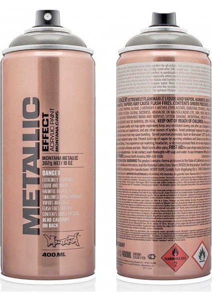 Effect Metallic Sprey Boya 400 ml Metallic Graphit Emc 7060