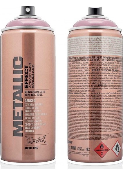 Effect Metallic Sprey Boya 400 ml Metallic Rosé Emc 3110