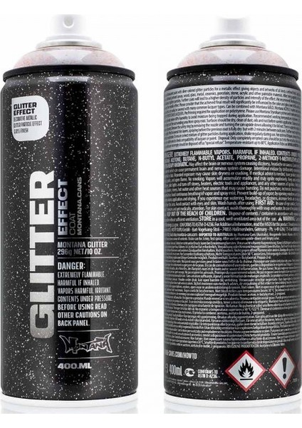 Glitter Effect Sprey Boya 400 ml Dusty Gold Egc Gold