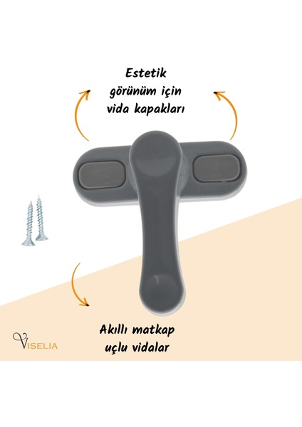 Gri Pencere Emniyet Kilidi Çocuk Hırsız Kilidi Çekmeli Metal Kilit fırsatları