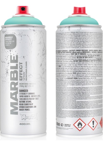 Marble Effect Sprey Boya 400 ml Pastell Green EM6200