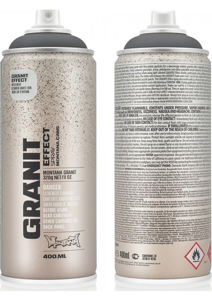 Granit Effect Sprey Boya 400 ml Grey EG7050