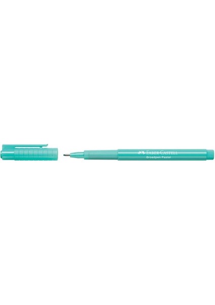 Faber Castell Broadpen 1554 Kalın Uçlu Kalem 0.8 mm Pastel Turkuaz
