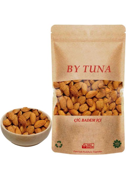 By Tuna Kuruyemiş Çig Badem 1 kg