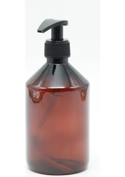 Kahverengi Sabun Şişesi, 500ML Sabun Şişesi, Plastik Sabun Şişesi