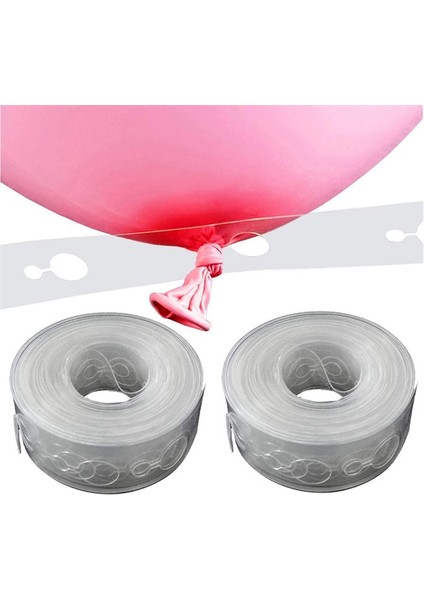 100 Adet Pembe Soft Renk Pastel Balon-+ Balon Zinciri Balon Bandı Hediye fiyatları