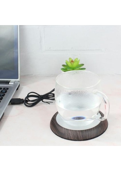 Ahşap Tahıl Fincan Isıtıcı Isı Içecek Kupa Mat USB Içecek Tutun Sıcak Isıtıcı Kupalar Coaster Sonbahar Kış Taşınabilir Masaüstü Ev | Elektrikli Su Isıtıcılar (Yurt Dışından) fiyatları