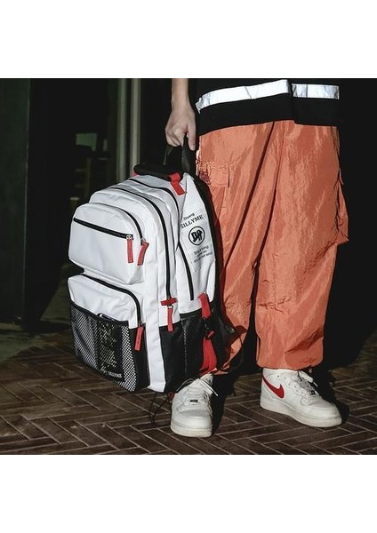 Büyük Erkekler Sırt Çantası Kadın Okul Çantası Yüksek Koleji Öğrenci Kore Işlevli Seyahat Geri Paketi Sırt Çantaları (Yurt Dışından) fiyatları