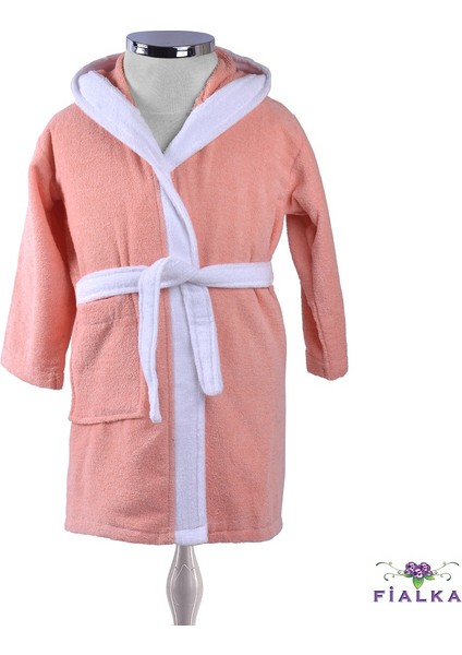 Çocuk Bornoz 7-8 Yaş Turuncu