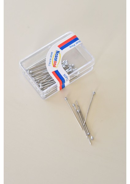 Mineli Toplu İğne Gümüş