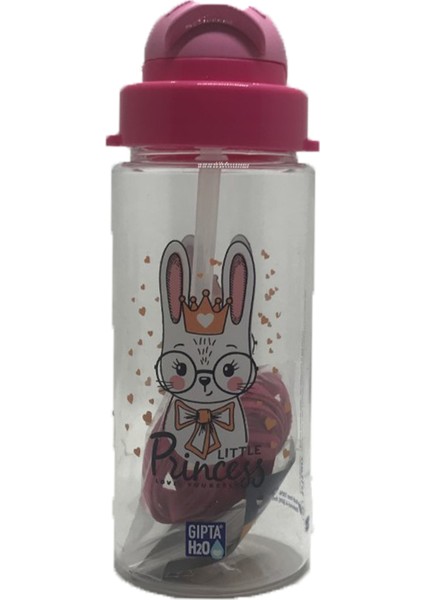 Fun Tritan Desenli Pipetli Matara 500 cc