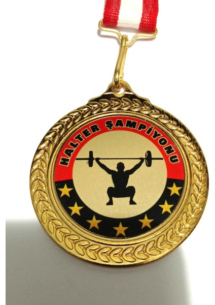 Halter Şampiyonu Madalyası 5 Li Adet
