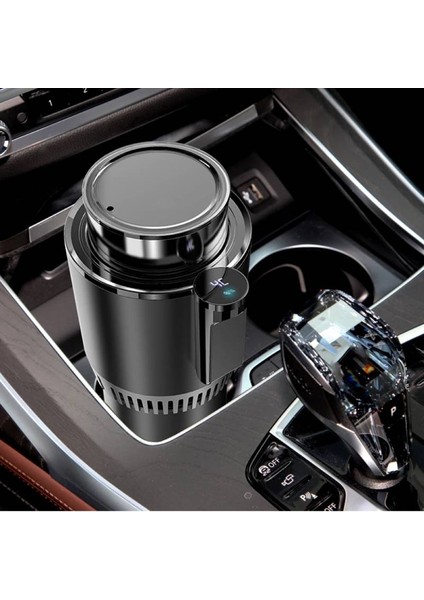 12V 2in1 Hızlı Soğutma ve Isıtma Kabı 200ML Dijital Sıcaklık Göstergeli Akıllı Araba Bardaklık Soğutucu - Siyah (Yurt Dışından) fiyatları