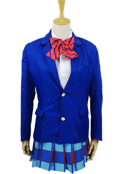 Ayase Eli Tojo Nozomi Nishikino Cosplay Kostüm - Mavi (Yurt Dışından)